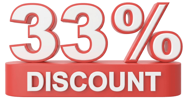 33% Discount
